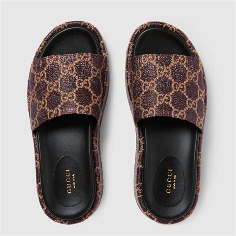 gucci slides women price|Gucci women's slides clearance sale.